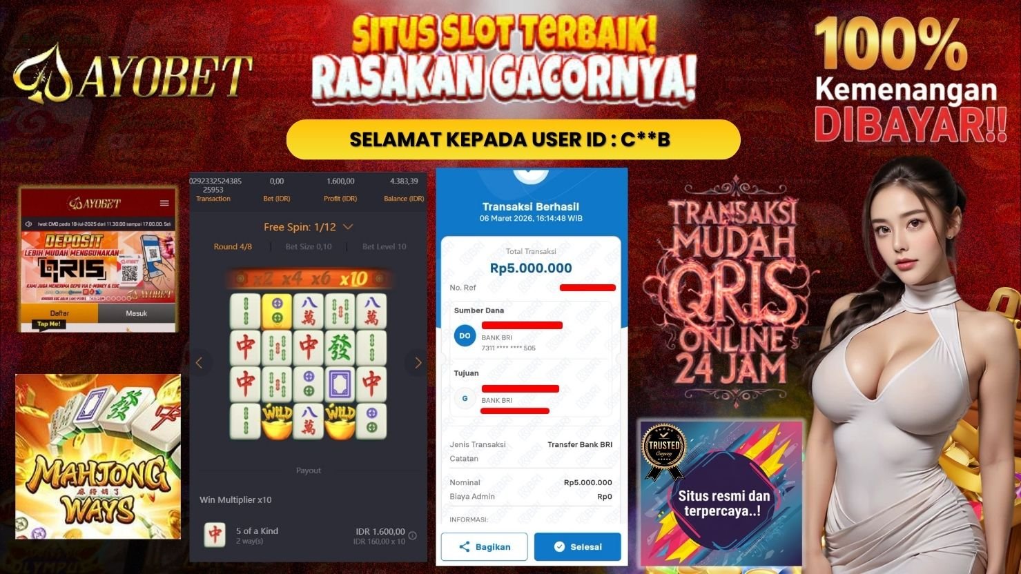 AYOBET JACKPOT SLOT MAHJONG WAYS